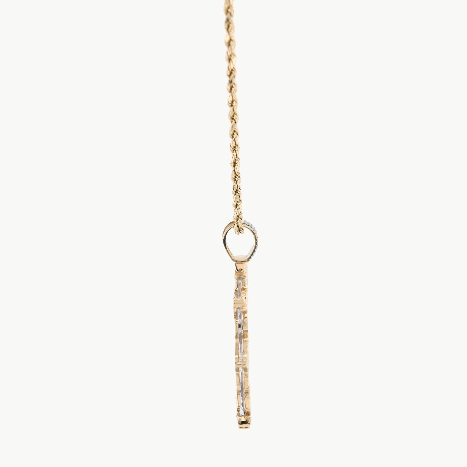 10k Yellow Gold 0.8CTW Natural Diamond Last Supper Apostles Pendant 14.7g Charm - Elite Jewelers - Charms & Pendants
