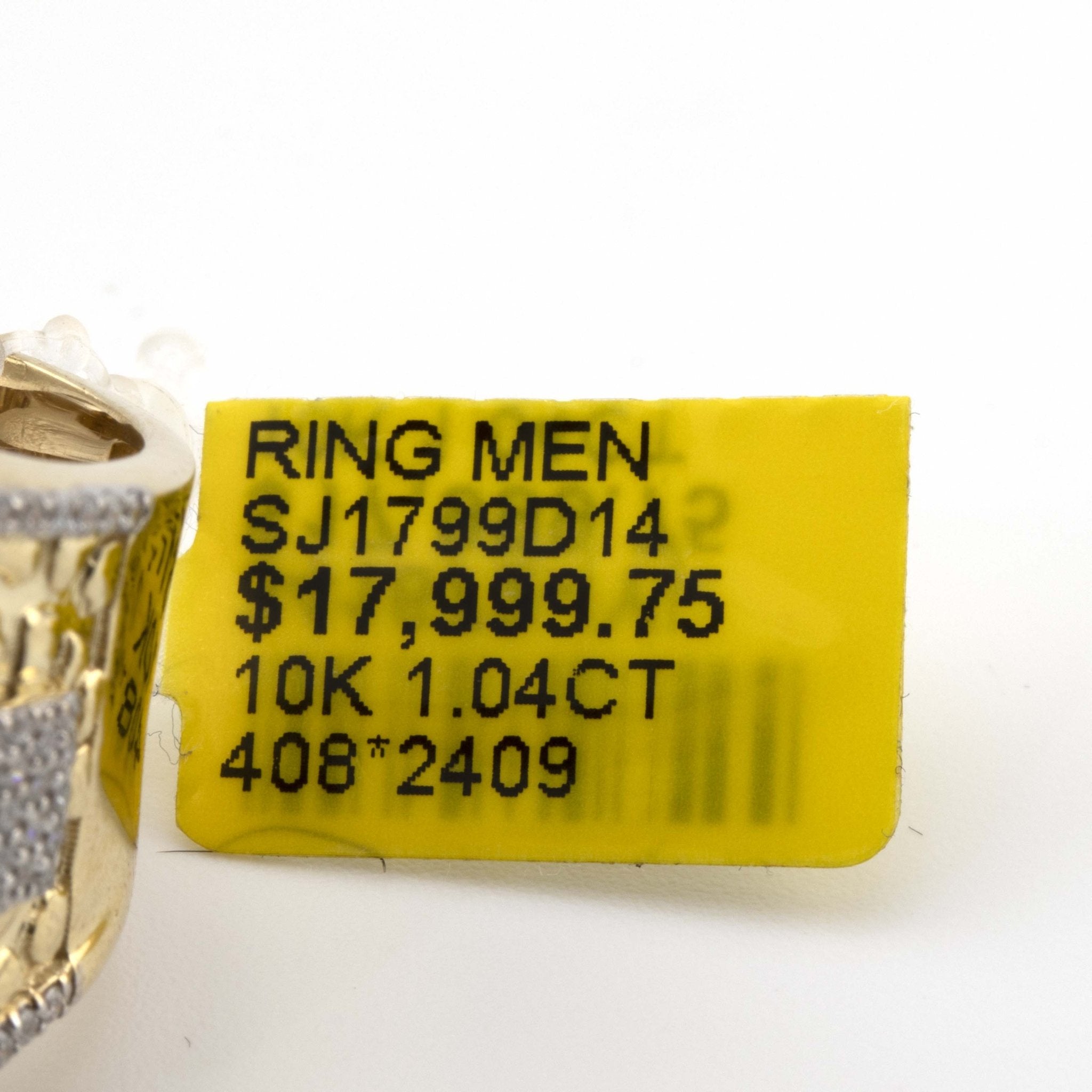 10K Yellow Gold Medusa Nugget 1.04CT Diamond Ring - Elite Jewelers - Rings