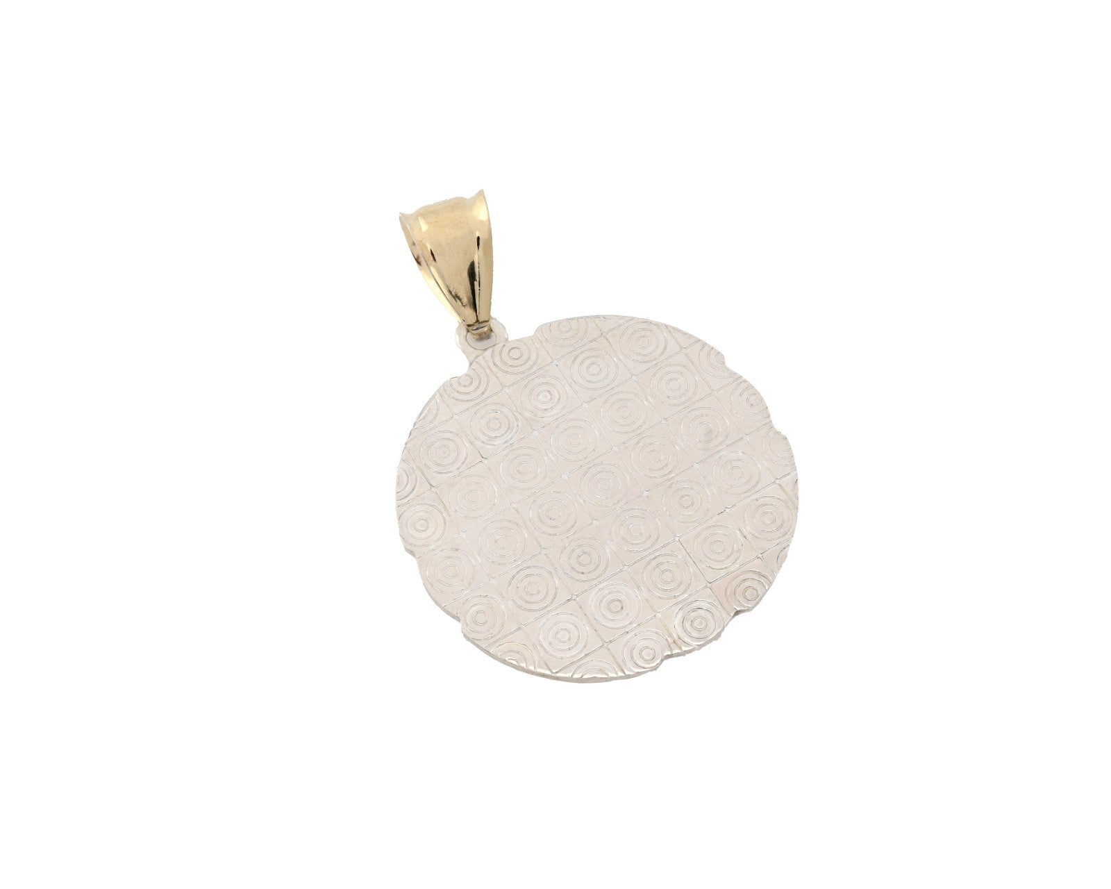 1/10th 10k Gold Bonded 925 Apostles Last Supper Charm 3g Unisex Two Tone Pendant - Elite Jewelers - Charms & Pendants