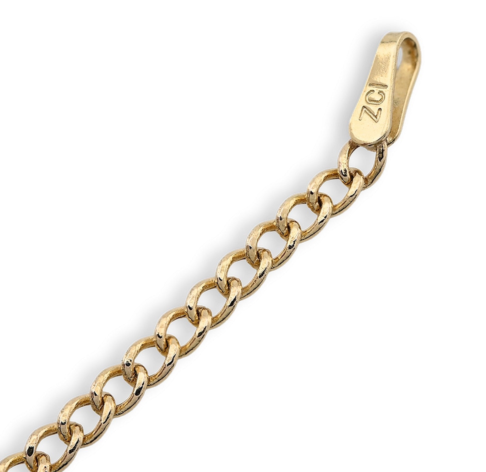 5MM 10k Yellow Gold 1.5gms Cuban Baby Bracelet 5.5 Inches Engravable ID Armlet - Elite Jewelers - Bracelets