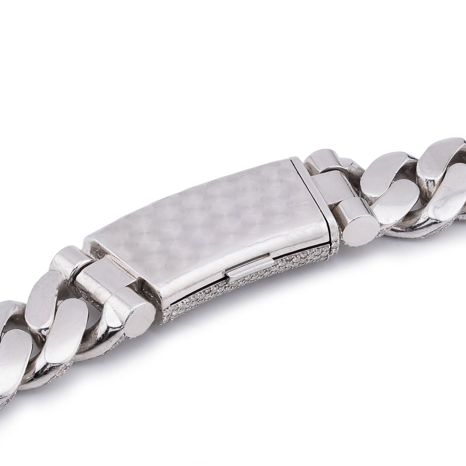 925 SS 20MM 76.45CT Cuban Link 447.2 Grams Lab Dimaond 22" Men Chain - Elite Jewelers-Necklaces