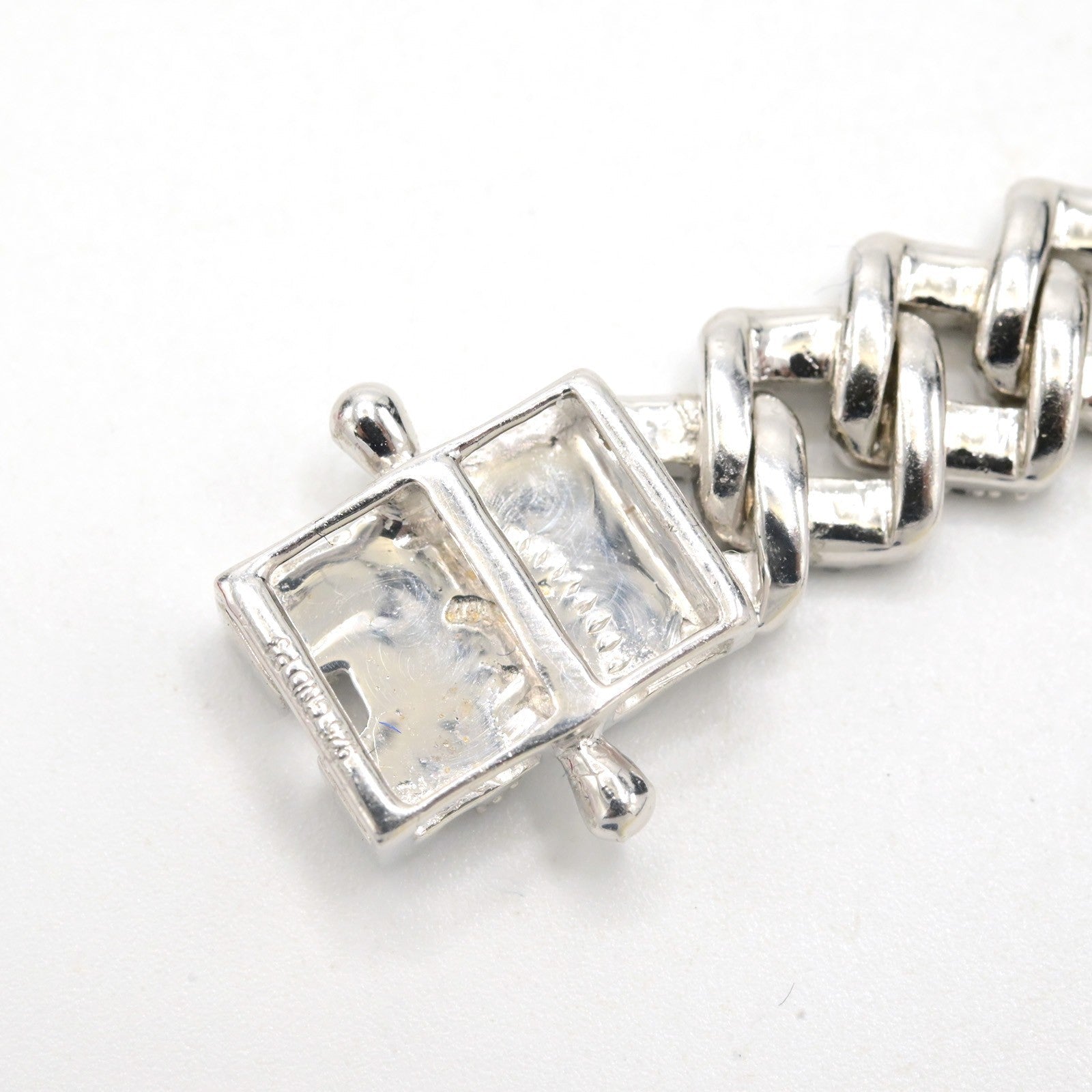925 Sterling Silver Men 3.25CTW Natural Diamond Cuban Bracelet 26g Armlet 9MM 8" - Elite Jewelers - Bracelets