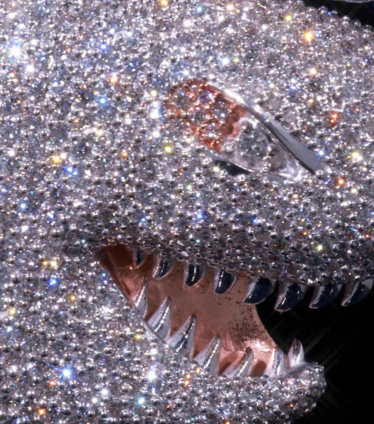 Custom Diamond Shark Pendant - Elite Jewelers - Custom Jewelry