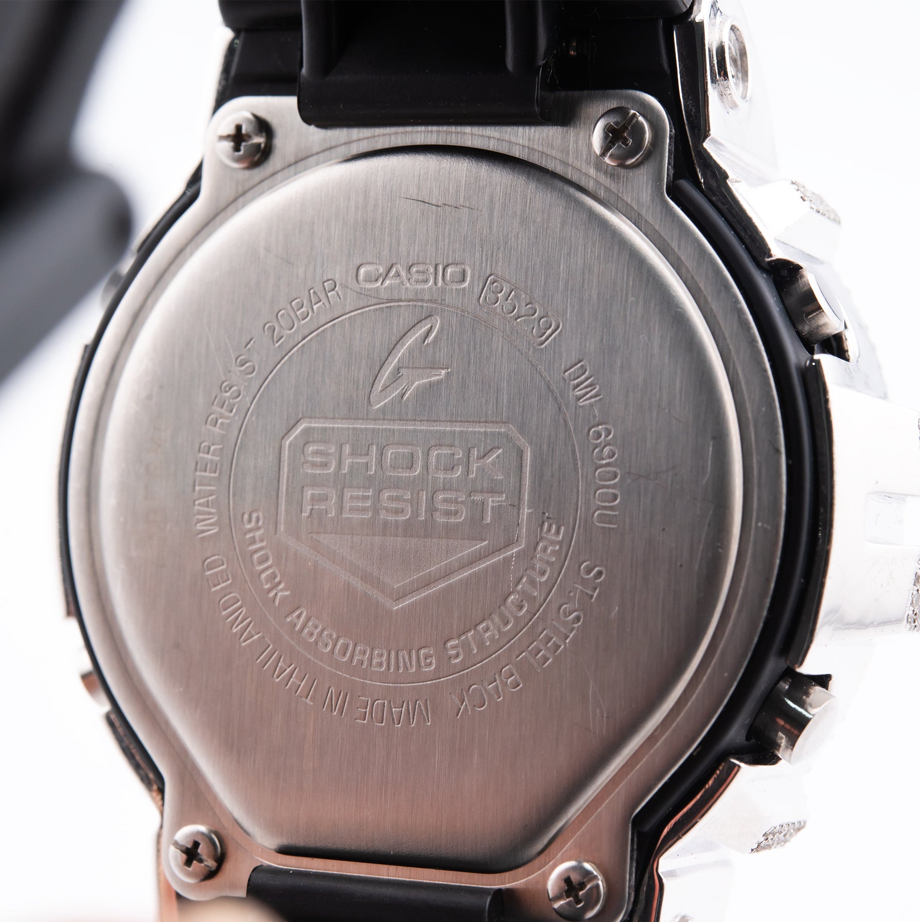 G-Shock DW-6900 Custom Iced-Out with 4.60 CTW Diamonds
