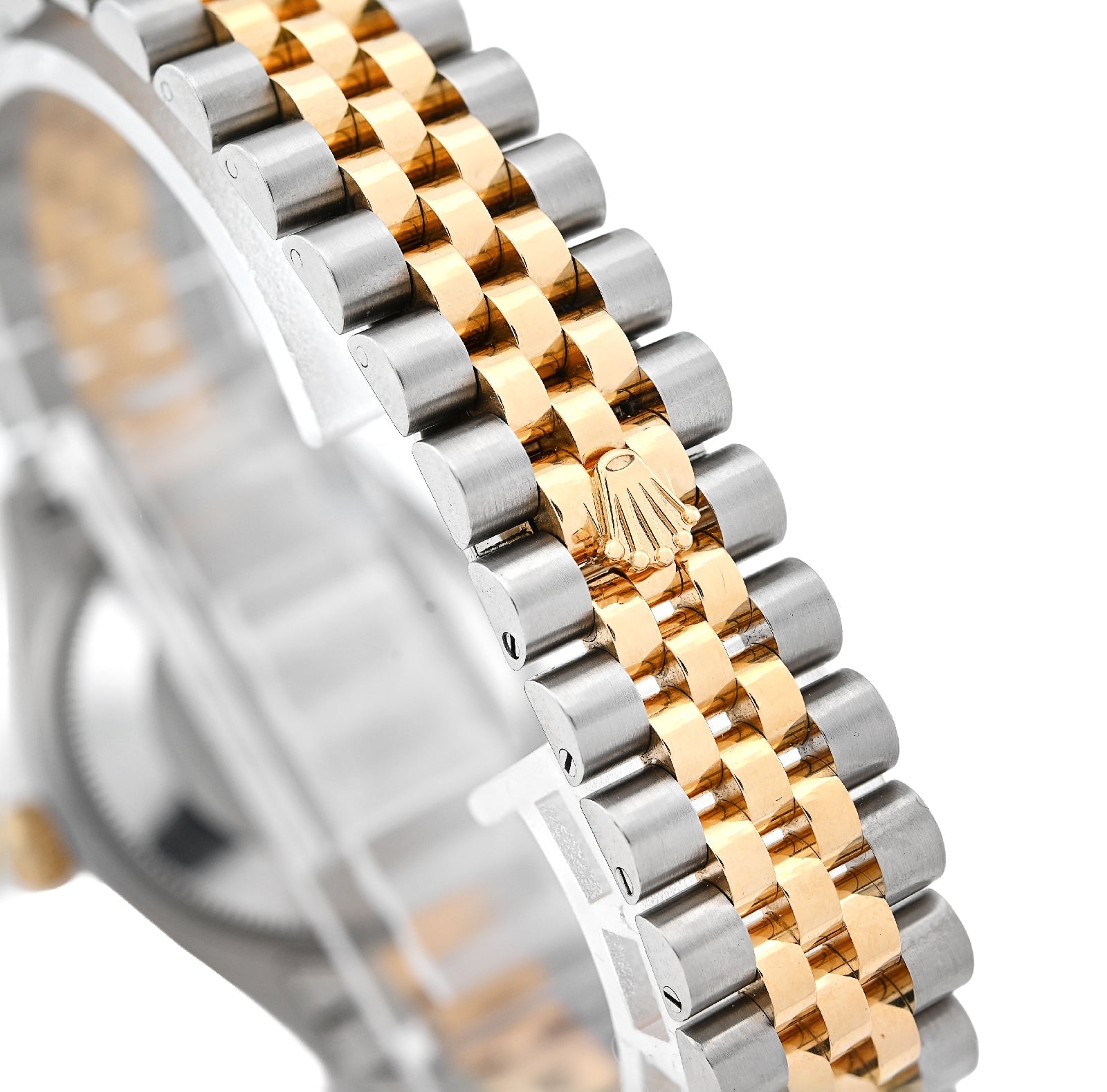 Rolex 31MM 18K Yellow Gold Diamond Dial Fluted Bezel Champagne Face Jubilee Band Full SET 2025 - Elite Jewelers - Luxury Watch