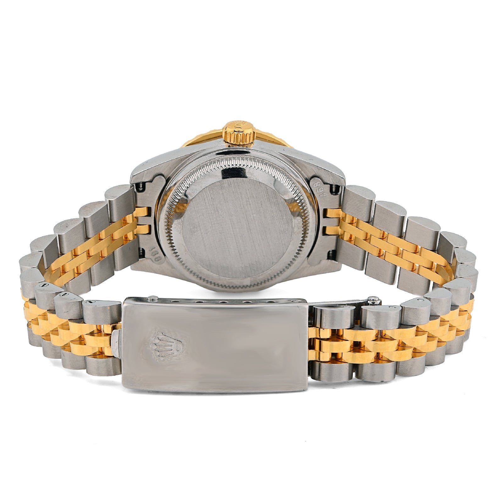 Rolex Datejust 26MM 1.5CT Green Face Natural Diamond Dial/Bezel Two Tone Jubilee Women Watch - Elite Jewelers - Luxury Watch