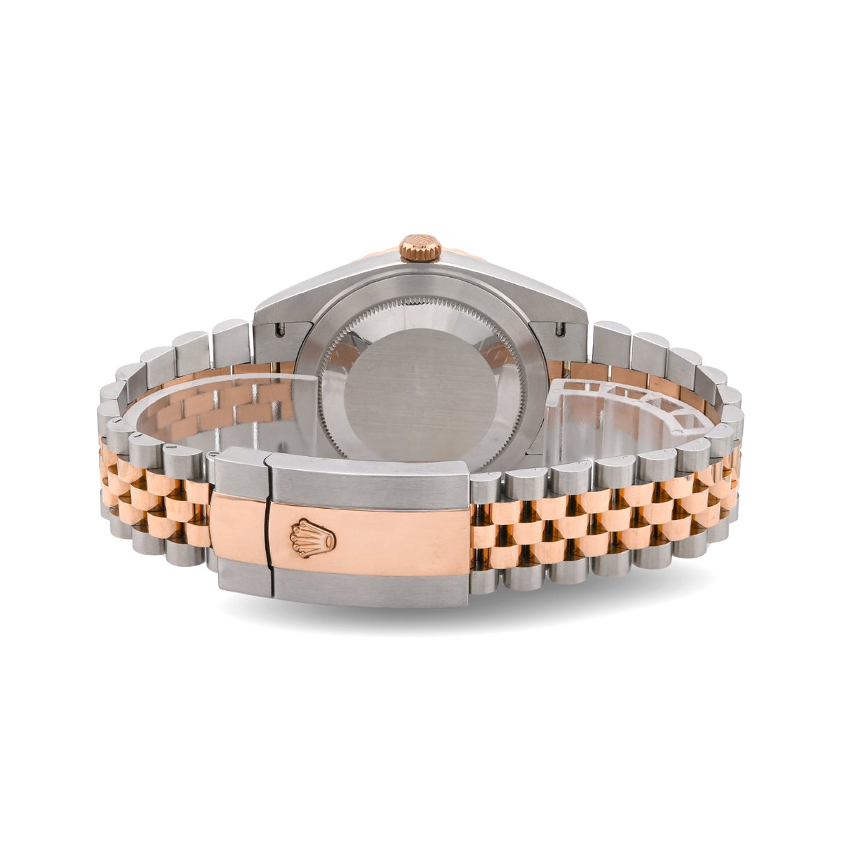 Rolex Datejust 41MM 3.5CT Natural Diamond Bezel Chocolate Face 2-Tone Jubilee Band Watch - Elite Jewelers-Luxury Watch