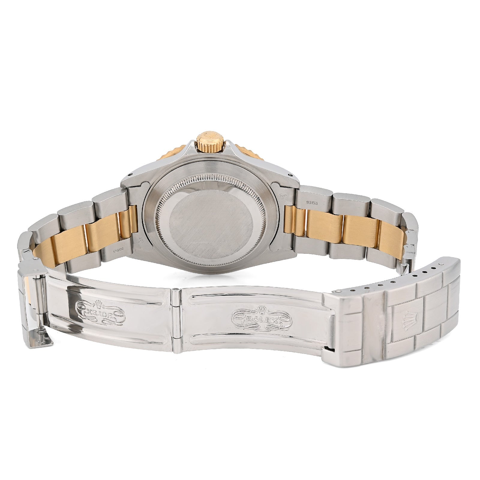 Rolex Submariner 40MM Two Tone 18K Gold & Steel Black Dial & Face 16613 Watch - Elite Jewelers - Luxury Watch