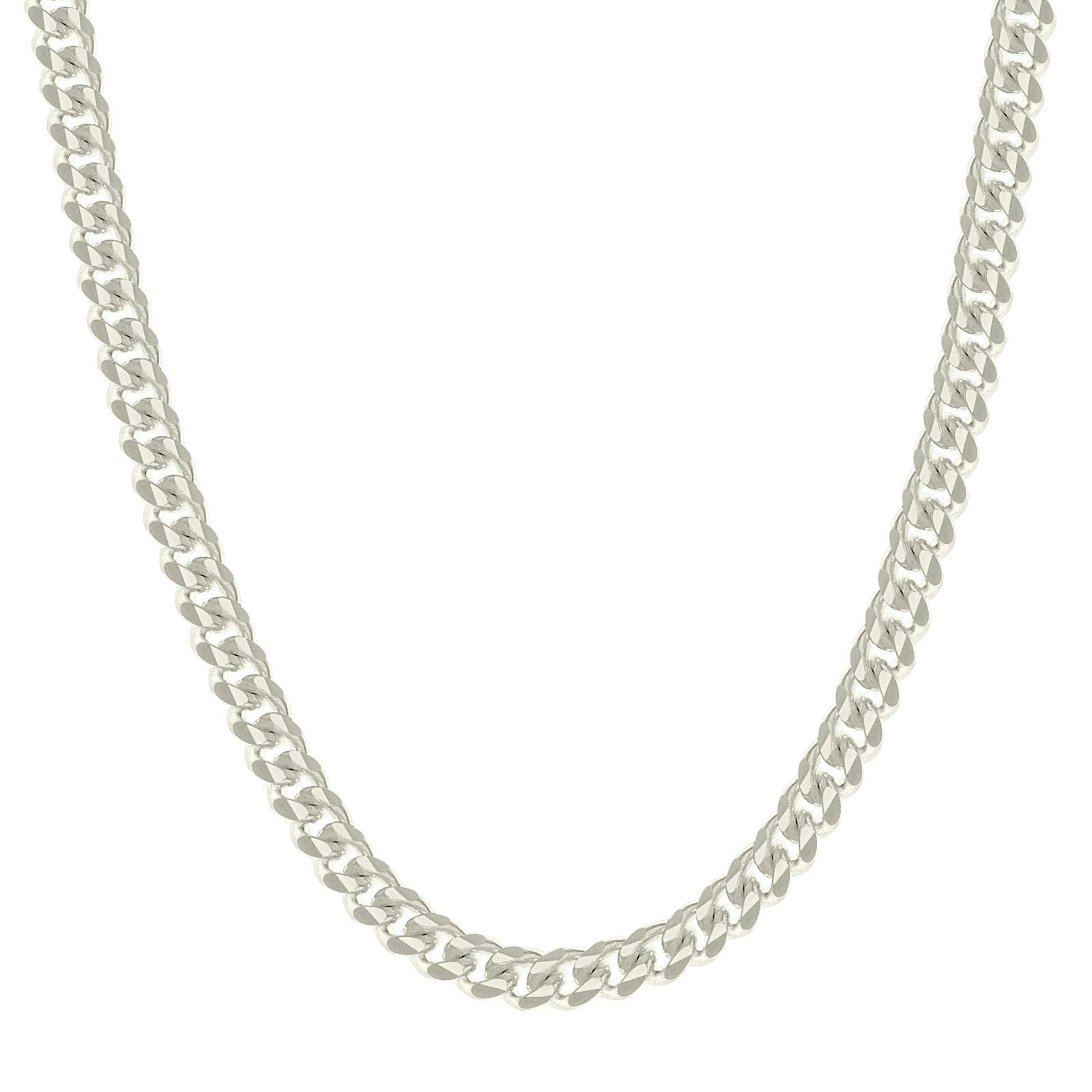 Unisex 4MM 925 Sterling Silver Solid Miami Cuban Bracelet 8 Inch 8.9g Armlet - Elite Jewelers - Bracelets