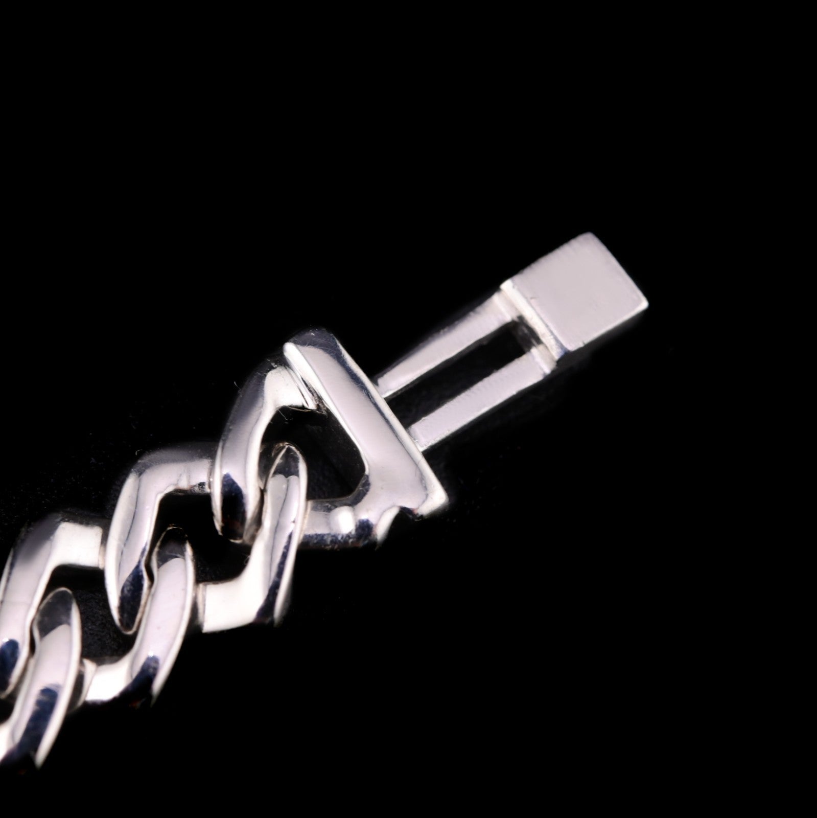 10k White Gold Mens 2.98CTW Natural Diamond Cuban Bracelet 19.8g 8 Inch Armlet - Elite Jewelers - Bracelets