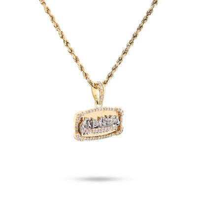 10k Yellow Gold 0.34CTW Natural Diamond Last Supper Apostles Pendant 4.2g Charm - Elite Jewelers - Charms & Pendants