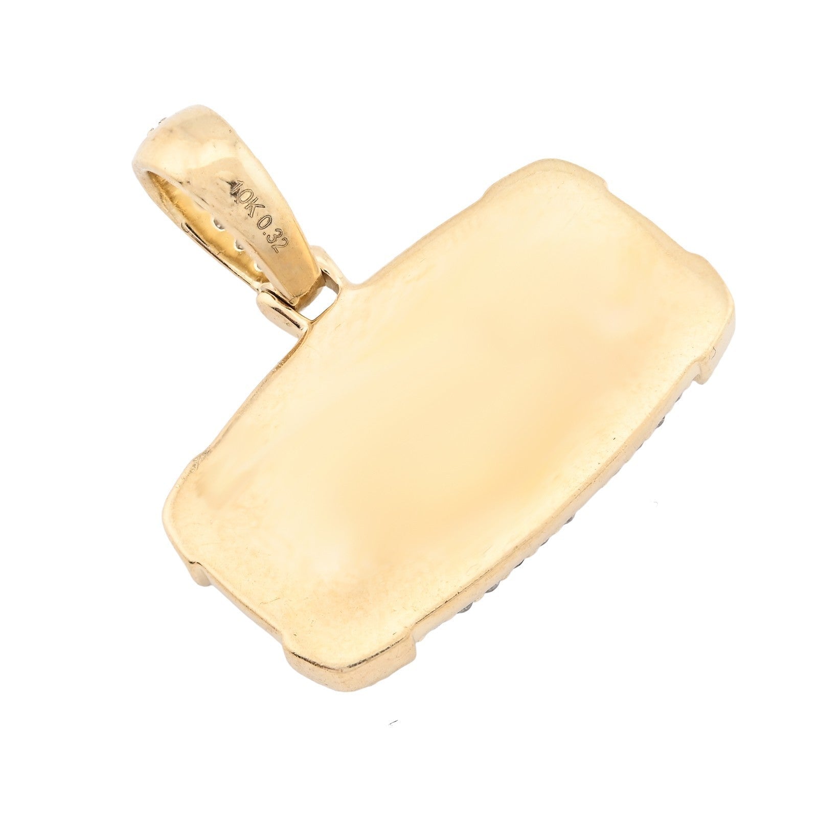 10k Yellow Gold 0.34CTW Natural Diamond Last Supper Apostles Pendant 4.2g Charm - Elite Jewelers - Charms & Pendants