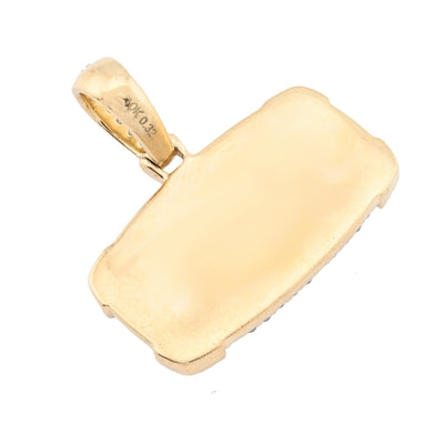 10k Yellow Gold 0.34CTW Natural Diamond Last Supper Apostles Pendant 4.2g Charm - Elite Jewelers - Charms & Pendants