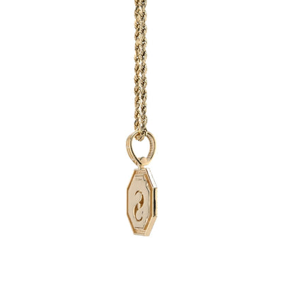 10k Yellow Gold 0.42CTW Natural Diamond $ Dollar Sign Pendant 4.5g Mens Charm - Elite Jewelers - Charms & Pendants