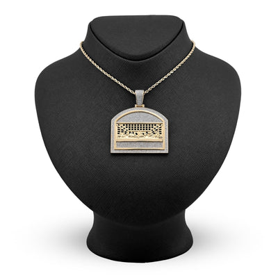 10k Yellow Gold 1.4CTW Natural Diamond Last Supper Religious Pendant 19.9g Charm - Elite Jewelers - Charms & Pendants