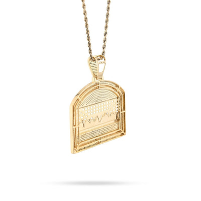 10k Yellow Gold 1.4CTW Natural Diamond Last Supper Religious Pendant 19.9g Charm - Elite Jewelers - Charms & Pendants