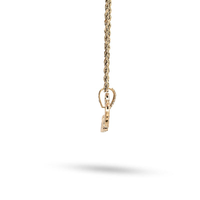 10k Yellow Gold 1CTW Natural Diamond "Serena" Name Pendant 3.1g Custom Charm - Elite Jewelers - Charms & Pendants