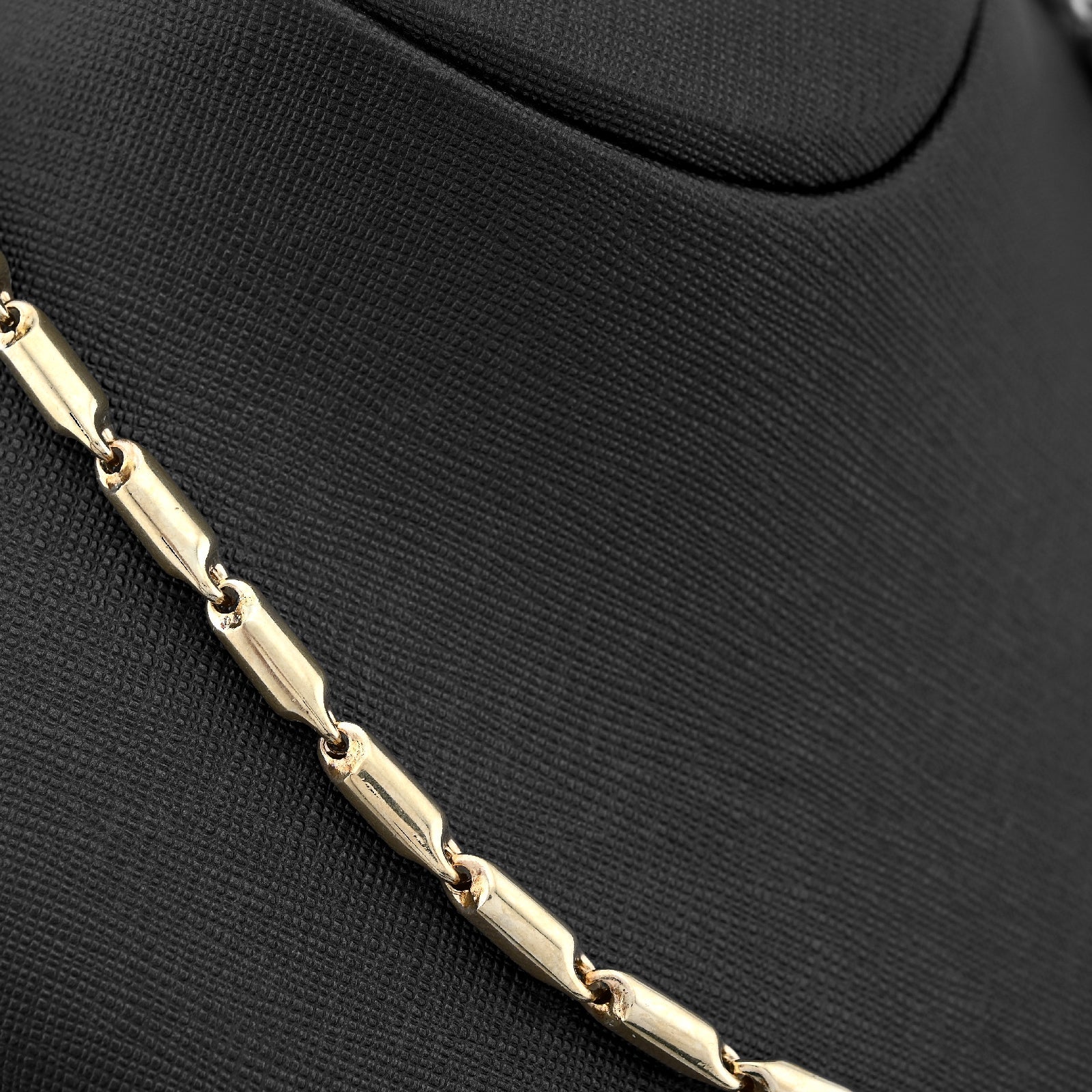 10K Yellow Gold 24" Tube link 5MM Chain Men Women Necklace 28.2g - Elite Jewelers - Necklaces