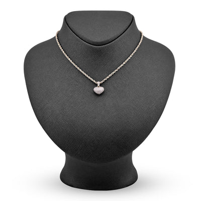 10k Yellow Gold 2gm 1CTW Natural Diamond Puffed Heart Shape Pendant Womens Charm - Elite Jewelers - Charms & Pendants