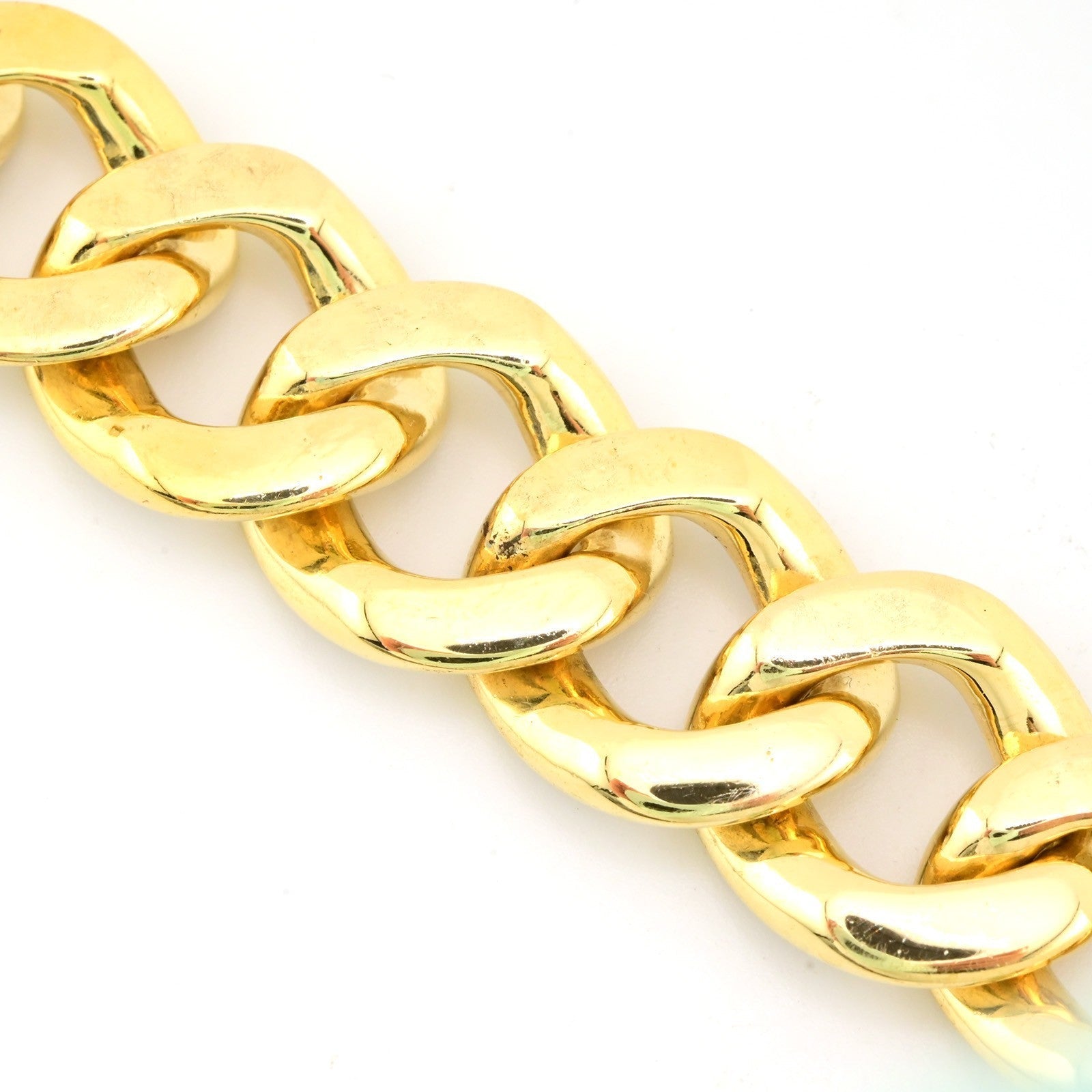 10k Yellow Gold 91.3gms 10CTW Natural Diamond 17MM Mens Cuban Bracelet 8.5 Inch - Elite Jewelers - Bracelets
