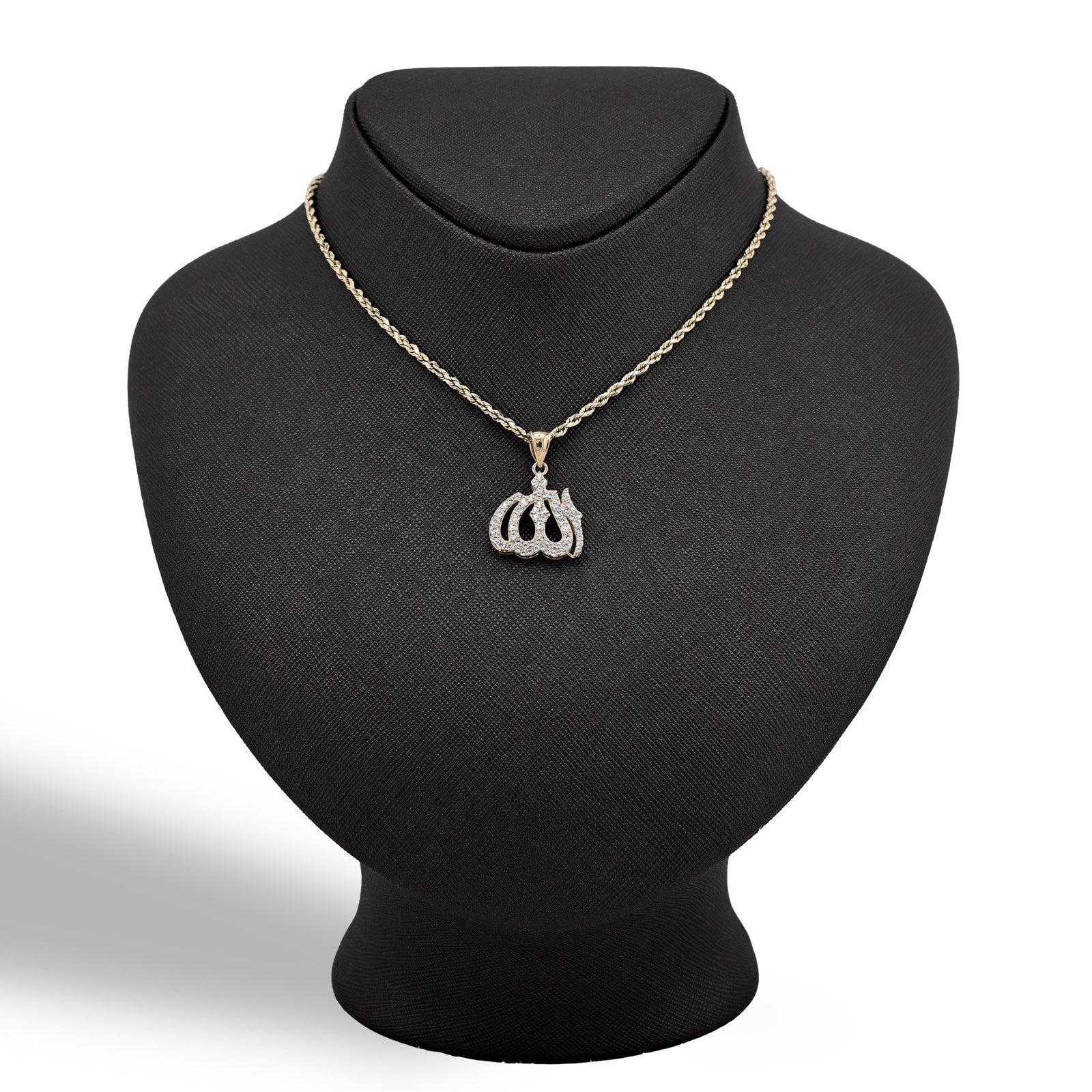 10k Yellow Gold "Allah" Pendant 2.6g Religious Charm For Mens Womens - Elite Jewelers - Charms & Pendants