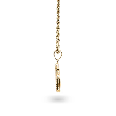 10k Yellow Gold "Allah" Pendant 2.6g Religious Charm For Mens Womens - Elite Jewelers - Charms & Pendants