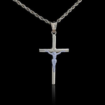 10k Yellow Gold Crucifix Cross Pendant 1.4g Religious Mens Charm - Elite Jewelers - Charms & Pendants