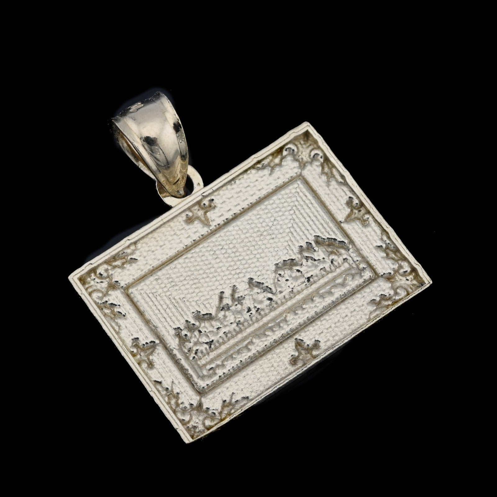 10k Yellow Gold Last Supper Medallion Charm Men Women Religious Apostle Pendant - Elite Jewelers - Charms & Pendants