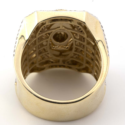 10K Yellow Gold Medusa Nugget 1.04CT Diamond Ring - Elite Jewelers - Rings