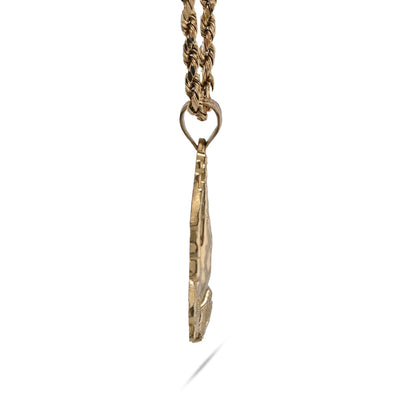 10k Yellow Gold Mens Womens Praying Hands Pendant Religious 1.6g Charm - Elite Jewelers - Charms & Pendants