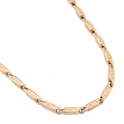 10K Yellow/White Gold Two Tone Gucci Link 26" Men Necklace 19MM Chain 55g - Elite Jewelers - Necklaces
