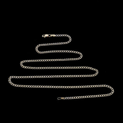 10kt Yellow Gold 2.5mm Curb Cuban Chain Men Women Necklace 20" Diamond Cuts 2.6g - Elite Jewelers - Necklaces & Chains