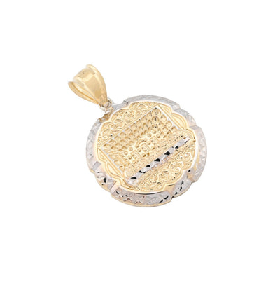 1/10th 10k Gold Bonded 925 Apostles Last Supper Charm 3g Unisex Two Tone Pendant - Elite Jewelers - Charms & Pendants
