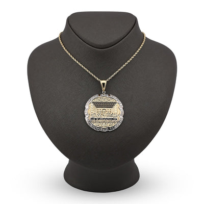 1/10th 10k Gold Bonded 925 Two Tone Apostles Last Supper Pendant Big 9.6g Charm - Elite Jewelers - Charms & Pendants