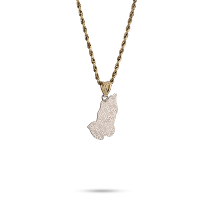 1/10th 10k Gold Bonded 925 Two Tone Praying Hand Charm 1.4gms Religious Pendant - Elite Jewelers - Charms & Pendants