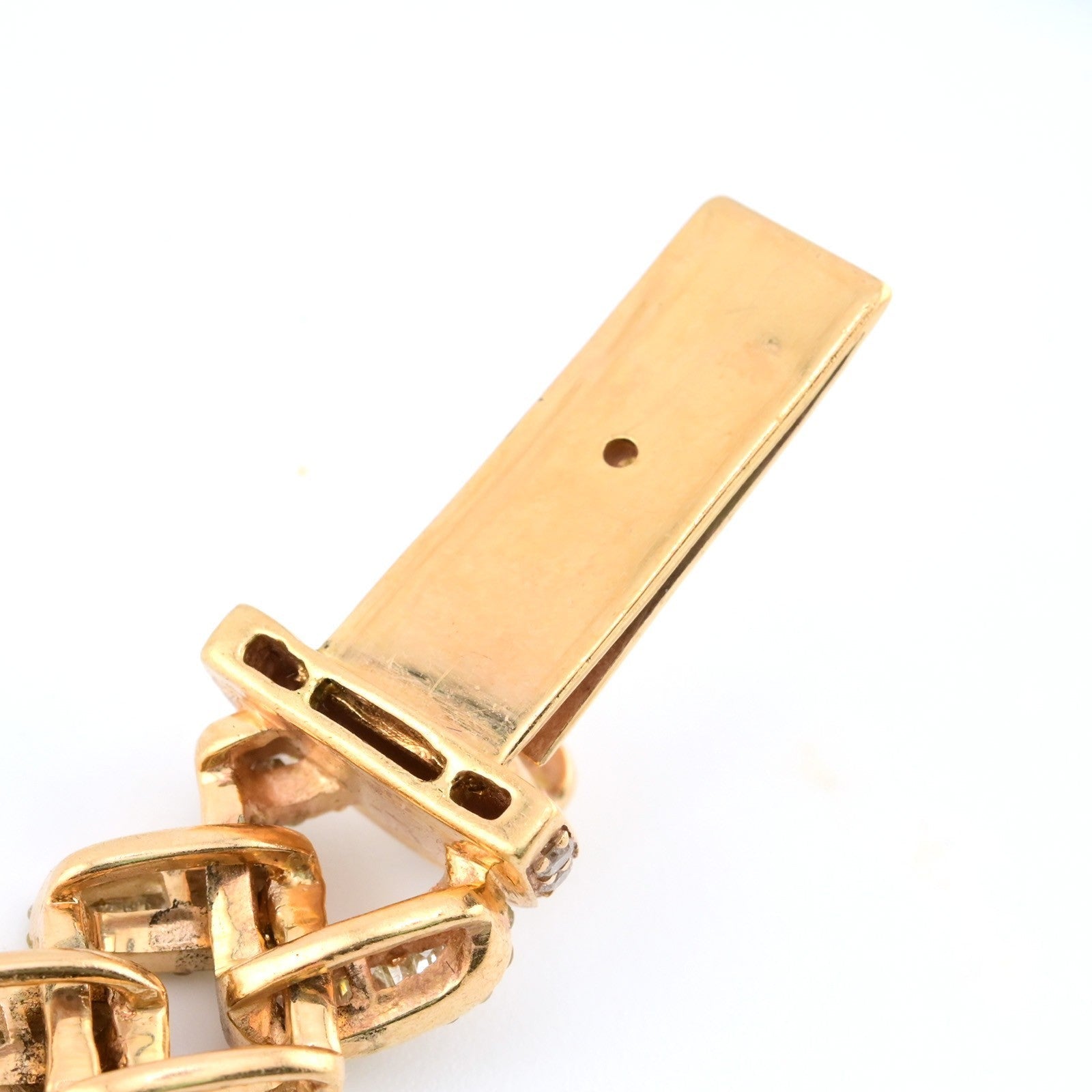 13MM 10k Yellow Gold 55.7gm 12CTW Pure Round/Baguette Diamond Cuban 8In Bracelet - Elite Jewelers - Bracelets