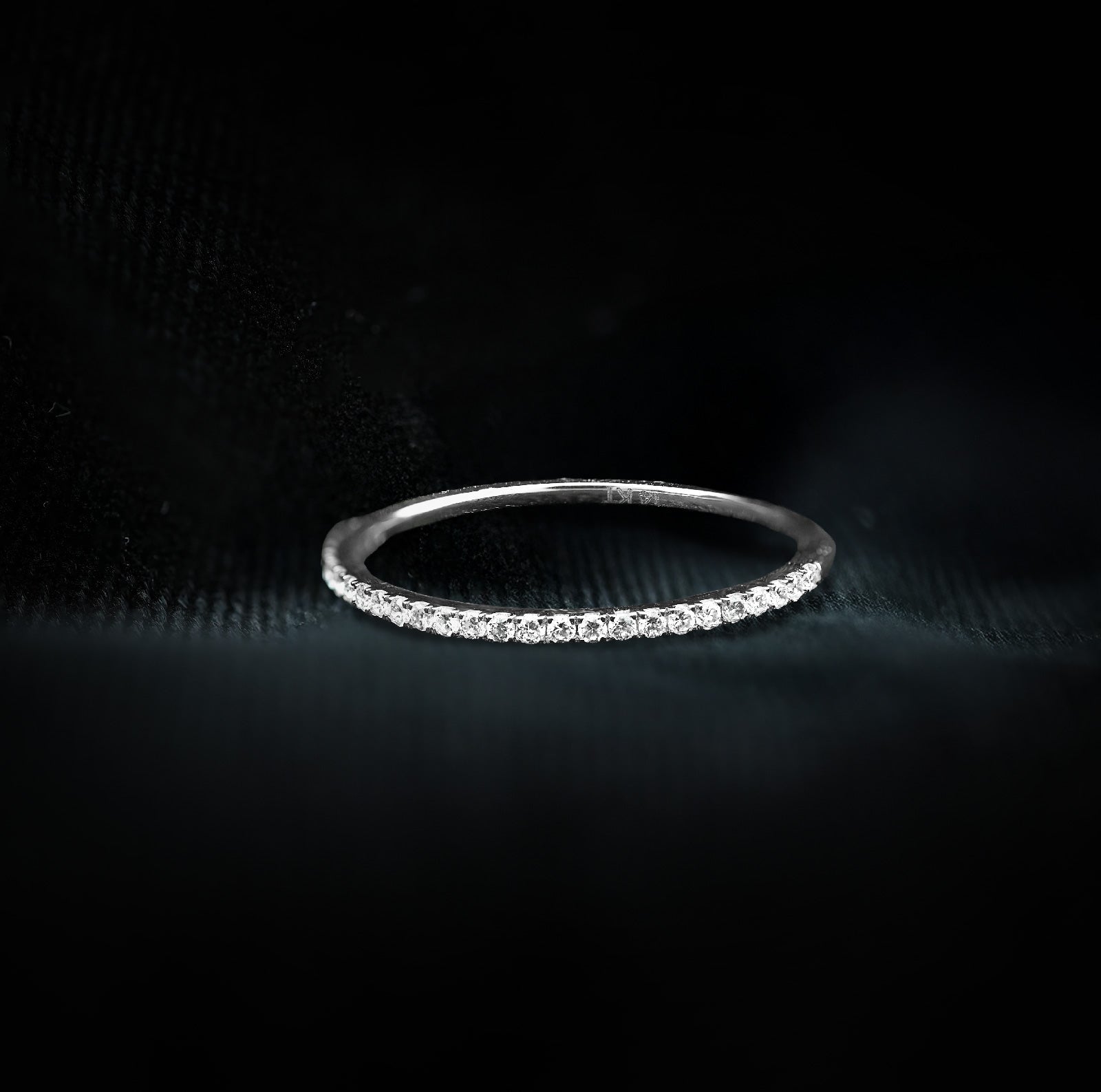 14K White Gold 0.25CT Lab Diamond VS Women Wedding Ring Band - Elite Jewelers - Rings