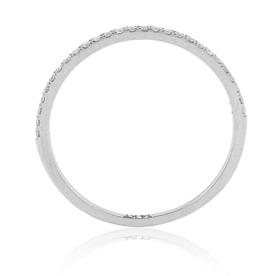 14K White Gold 0.25CT Lab Diamond VS Women Wedding Ring Band - Elite Jewelers - Rings