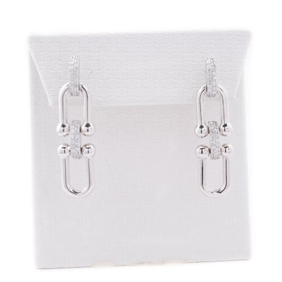 14k White Gold Diamond Fashion Earrings 1/3 CTW Natural Diamond Studs - Elite Jewelers - Earrings