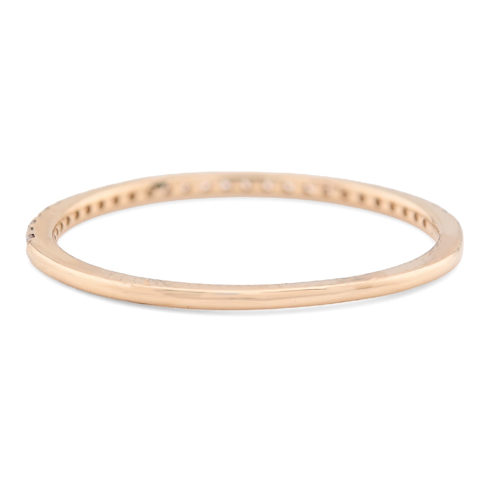 14K Yellow Gold 0.25CT Lab Diamond Women's Wedding Ring Band 0.7MM - Elite Jewelers - Rings