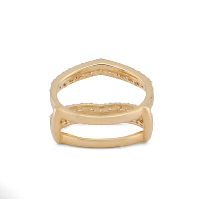 14K Yellow Gold 1.04CT Lab Diamond Women Ring - Elite Jewelers-Rings