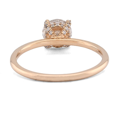 14K Yellow Gold 1CT Round Solitaire Lab Diamond Women Wedding Ring - Elite Jewelers - Rings