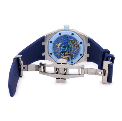 AP x Swatch Royal Pop Natural Diamond Band Watch Lan Ba