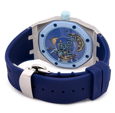 AP x Swatch Royal Pop Natural Diamond Band Watch Lan Ba