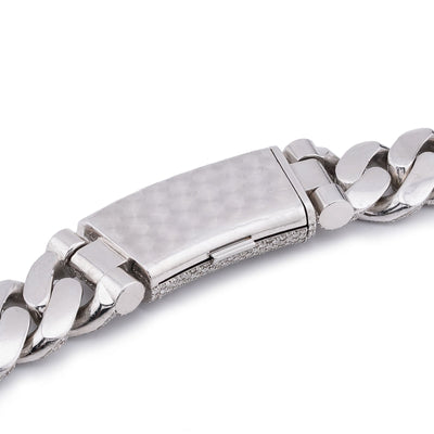 925 SS 20MM 76.45CT Cuban Link 447.2 Grams Lab Dimaond 22" Men Chain - Elite Jewelers-Necklaces
