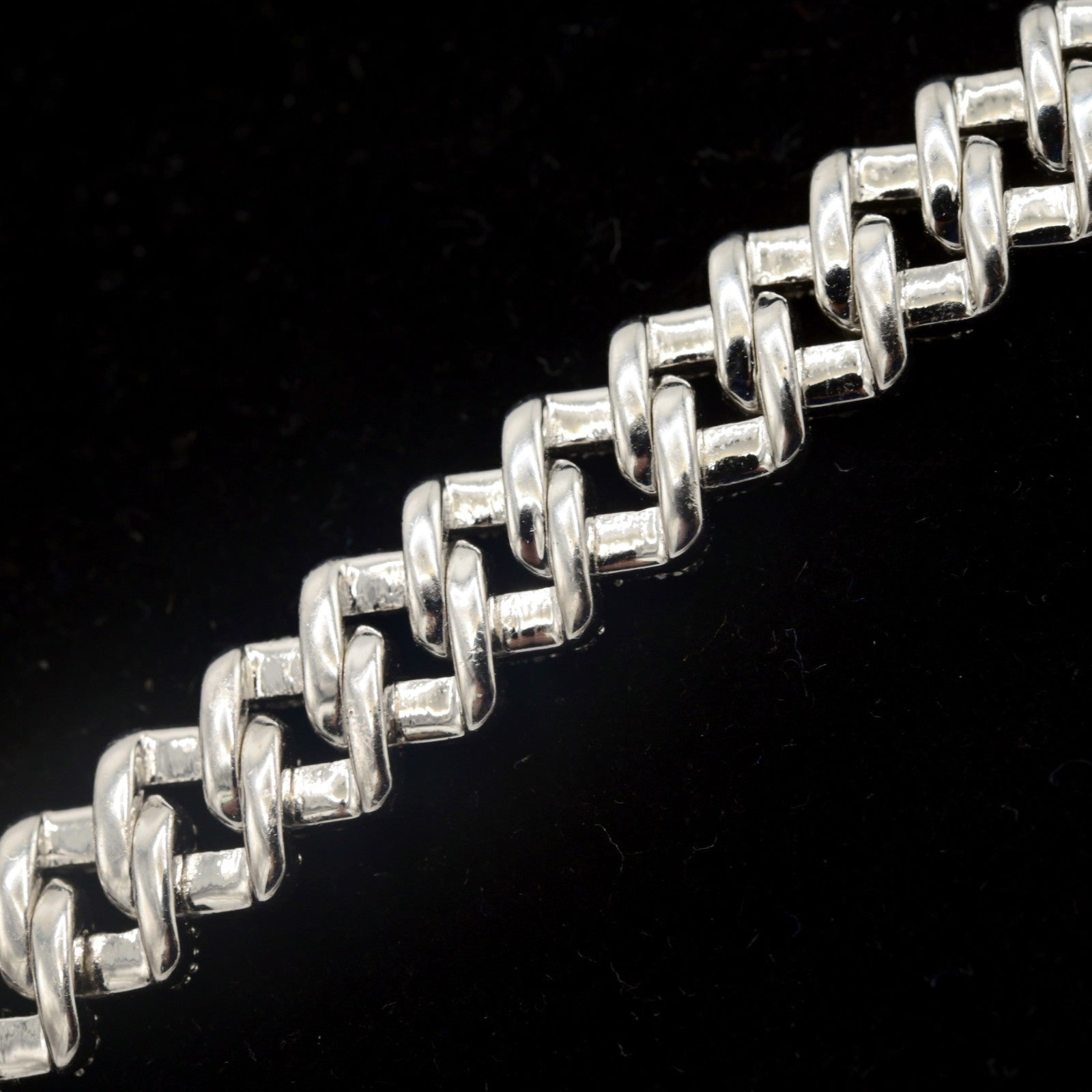 925 Sterling Silver Men 3.25CTW Natural Diamond Cuban Bracelet 26g Armlet 9MM 8" - Elite Jewelers - Bracelets