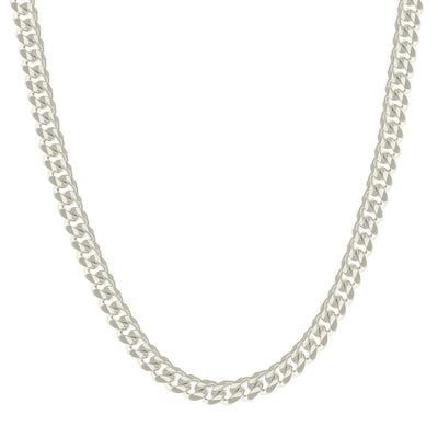 925 Sterling Silver Solid Miami Cuban Bracelet 4MM 7 Inch Unisex 8.1g Armlet - Elite Jewelers - Bracelets