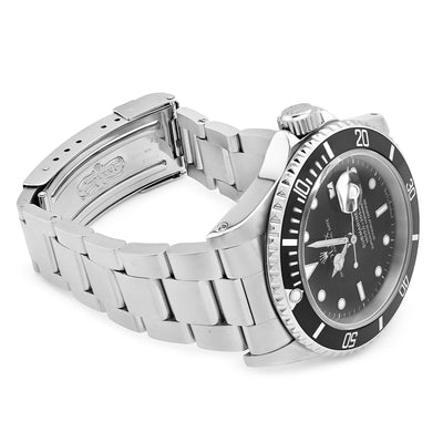 All Factory 40MM Rolex Submariner Stainless OysterSteel Black Face Mens Watch - Elite Jewelers - Luxury Watch