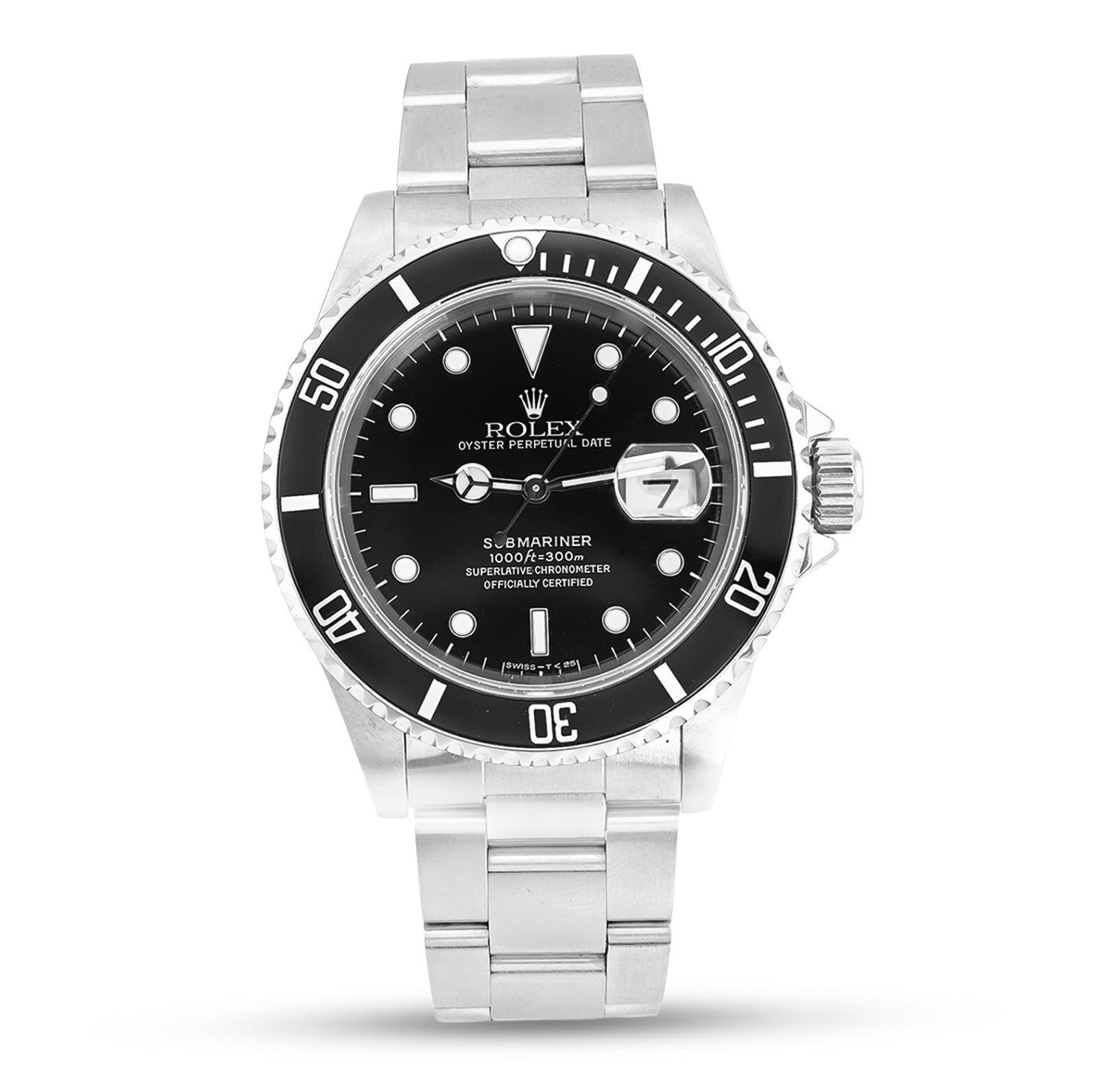 All Factory 40MM Rolex Submariner Stainless OysterSteel Black Face Mens Watch - Elite Jewelers - Luxury Watch