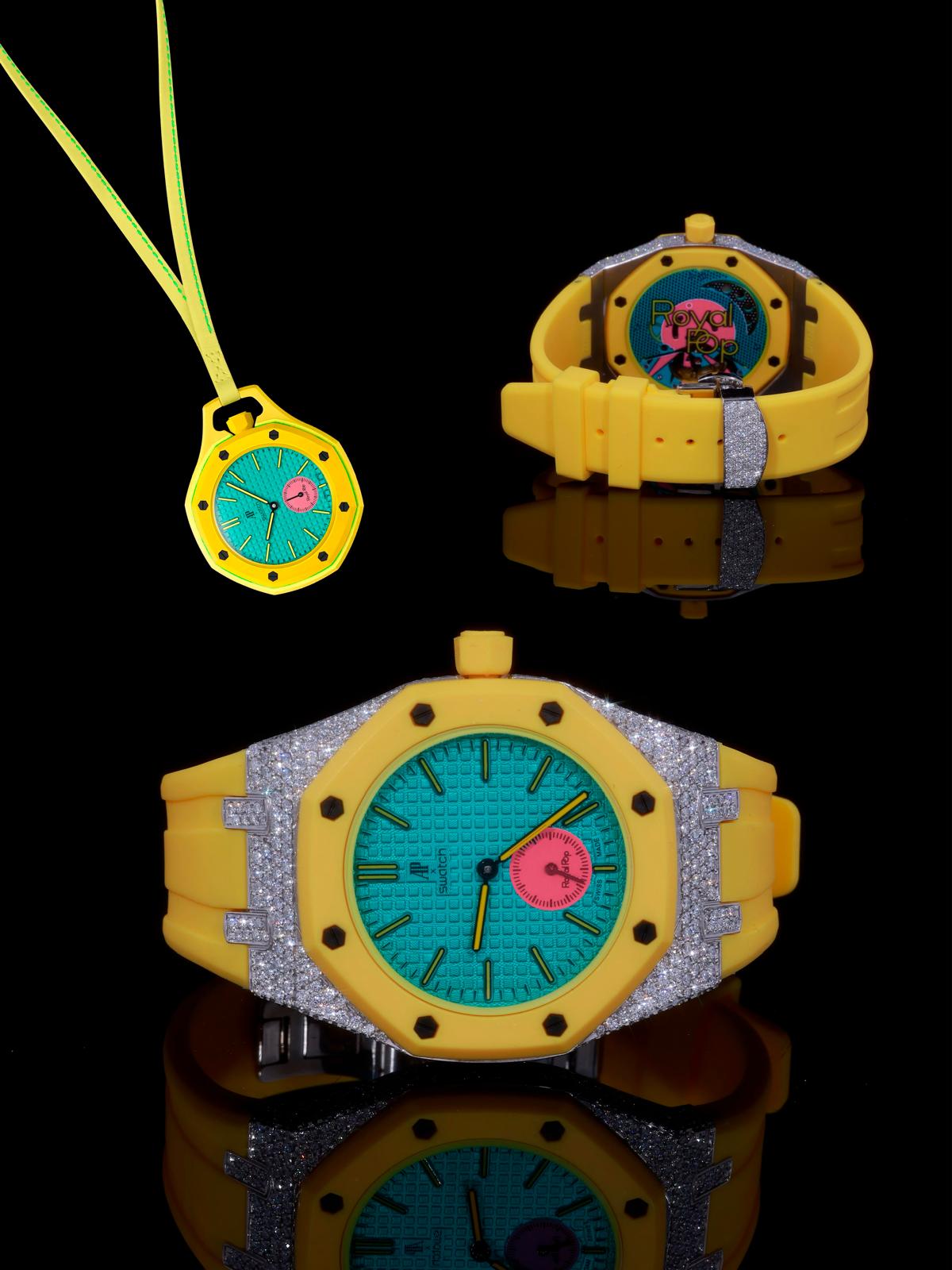 AP x Swatch Royal Pop Lab Diamond with Band Watch - Elite Jewelers-Luxury Watch